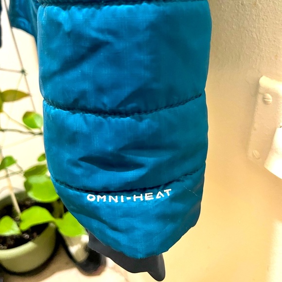Columbia Down Full-Zip Jacket Size XS, Teal color - Picture 5 of 7